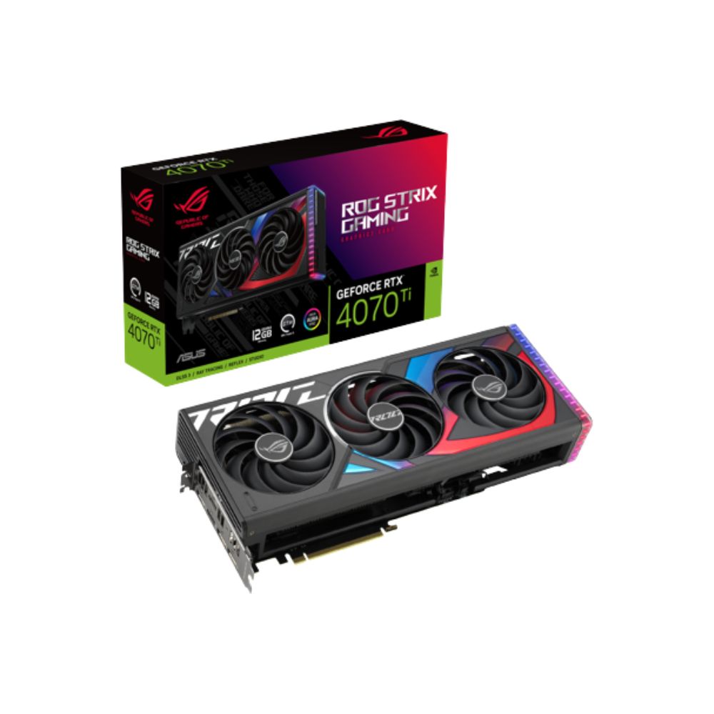 Asus RTX 4070Ti 12GB GDDR6X 192Bit ROG STRIX Gaming OC