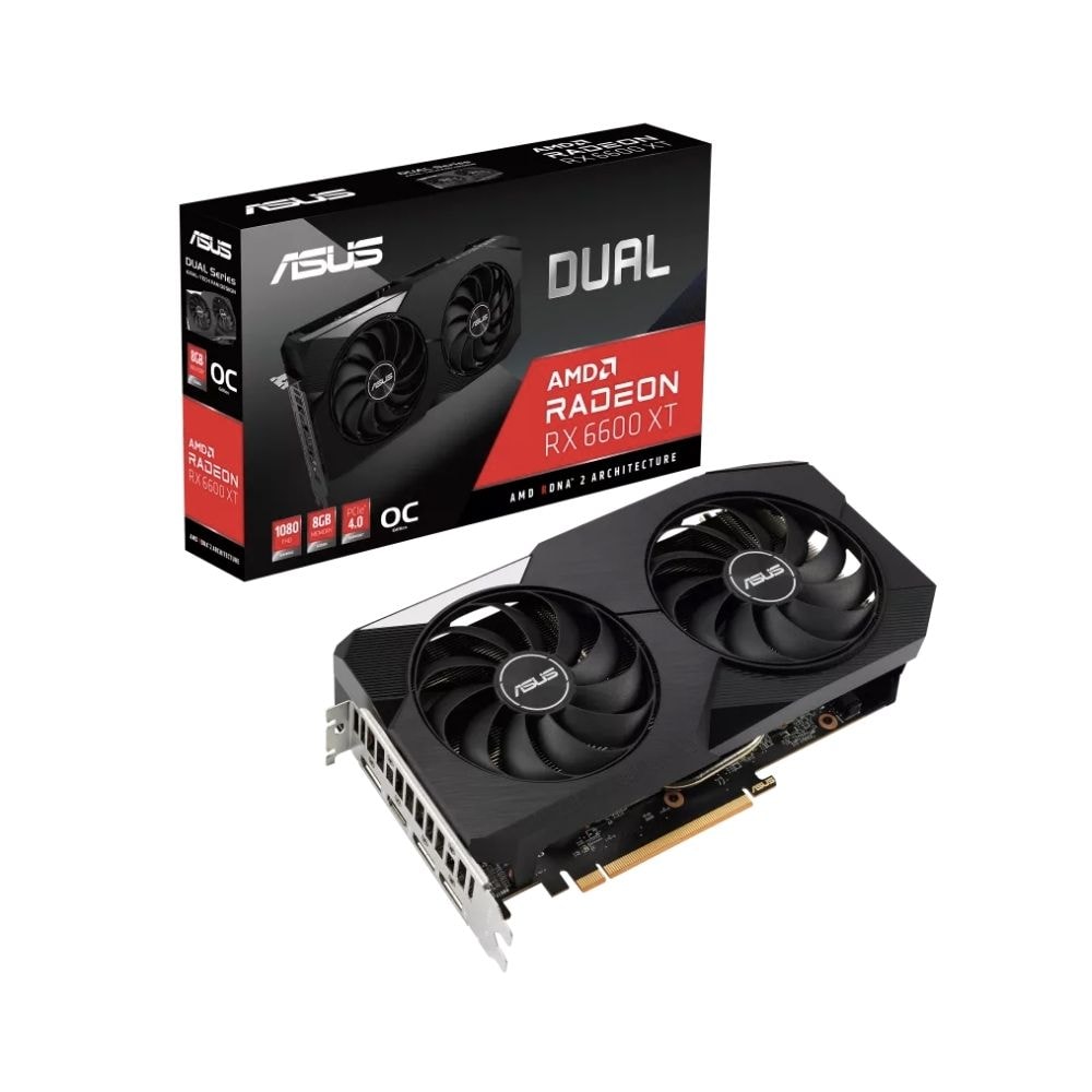 Asus RX 6600 XT 8GB GDDR6 128Bit DUAL OC VGA Graphics Card