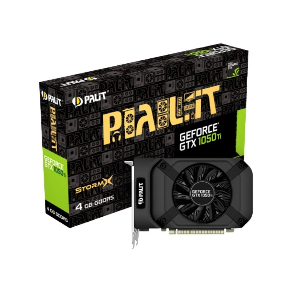 Palit nVidia GeForce® GTX 1050 Ti StormX 4GB GDDR5 128Bit VGA Graphics Card | NE5105T018G1-1070F