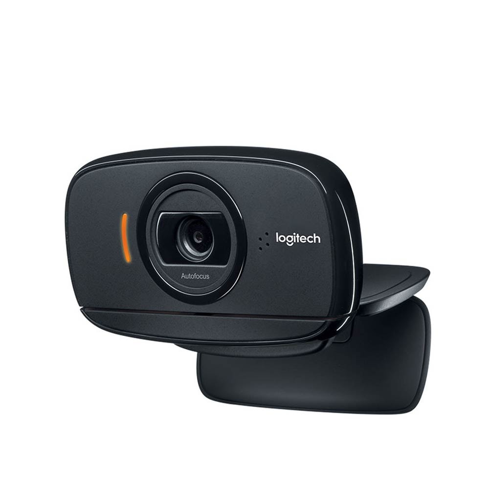 Logitech B525 Foldable On-The-Go Webcam/Full HD 1080P Video Calling/360 Degrees Swivel/1 Omni-Directional Mics/3 Years Limited Warranty