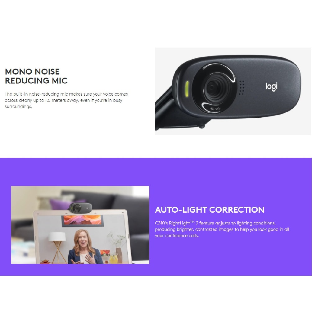 Logitech C310 HD WebCam