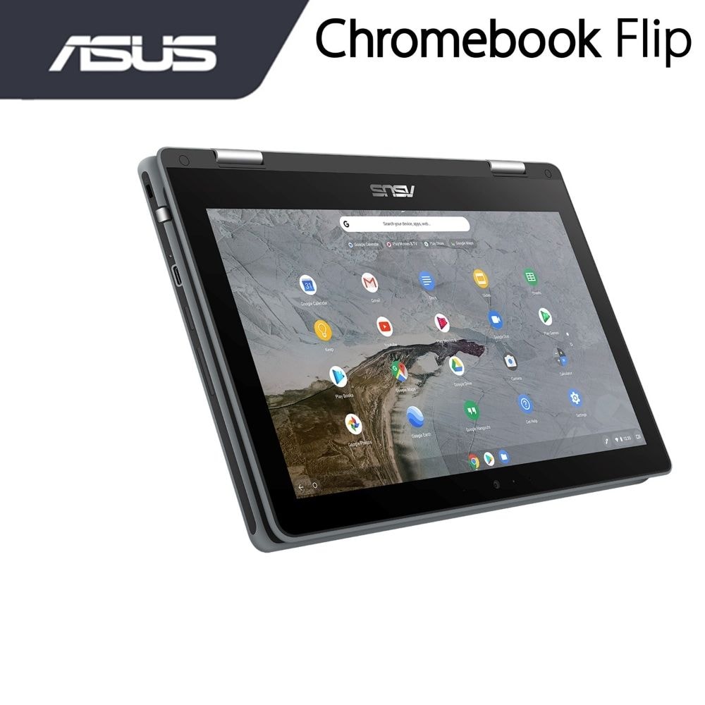 ASUS Chromebook Flip C214 C214M-ABU0462 Laptop | Intel Celeron N4020 | 4GB RAM 32GB EMMC | 11.6" HD Touch | ChromeOS