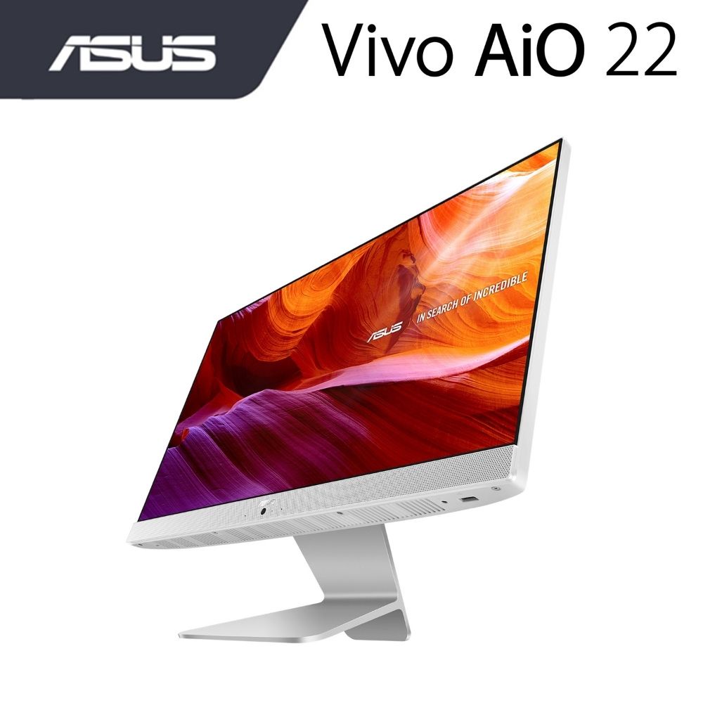 Asus V222G-AKWA210T AIO PC White | 21.5" FHD | Intel Pentium J5040