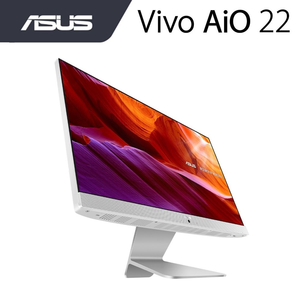 Asus V222G-AKWA210T AIO PC White | 21.5" FHD | Intel Pentium J5040