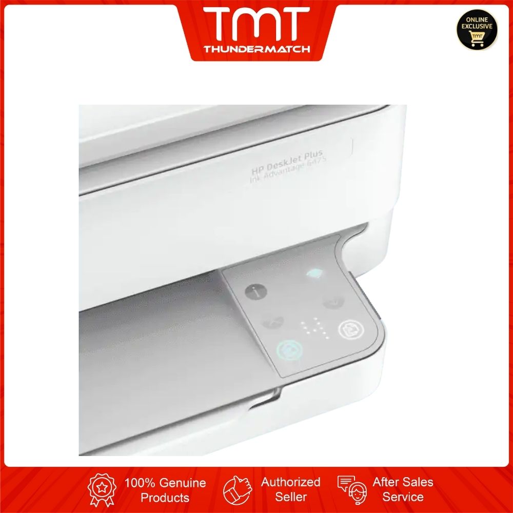 HP DeskJet Plus Ink Advantage 6475 All-in-One Printer | Print,Scan,Copy,Wireless,Photo,Fax | Duplex/Wifi | HP 682(B/C)