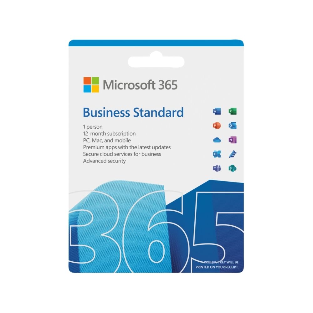 Microsoft 365 Business Standard ESD | License Key for PC/Mac | 1YR Subscr | KLQ-00209