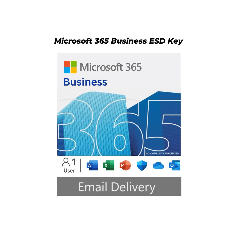 Microsoft 365 Business Premium ESD | License Key for PC/Mac | 1YR Subscr | KLQ-00209