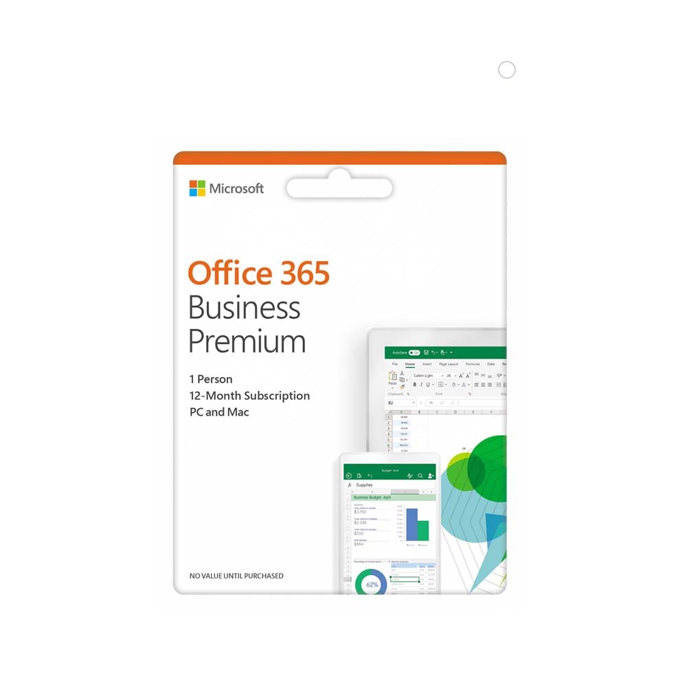 Microsoft 365 Business Premium ESD | License Key for PC/Mac | 1YR Subscr | KLQ-00209