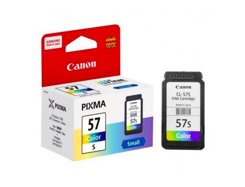 Canon TriColor Ink CL-57S - E400/E460/E410/E470/E480/E3170 (180 Pages)