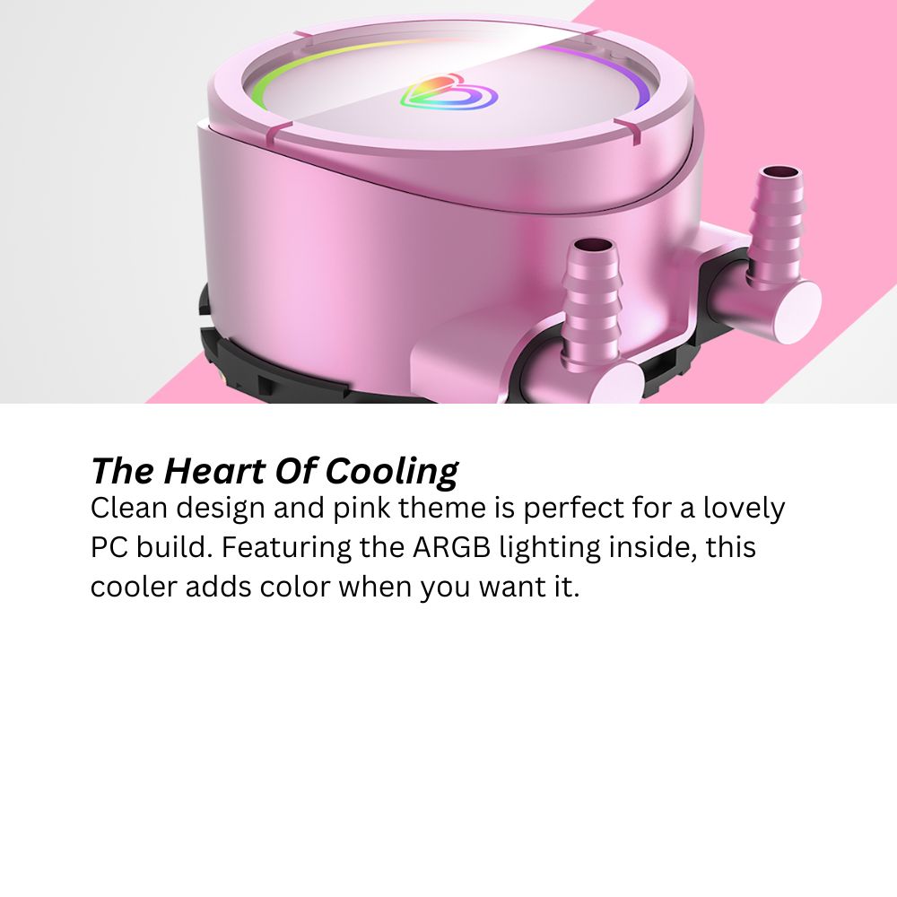 ID Cooling PinkFlow 360 ARGB AIO Liquid CPU Cooler
