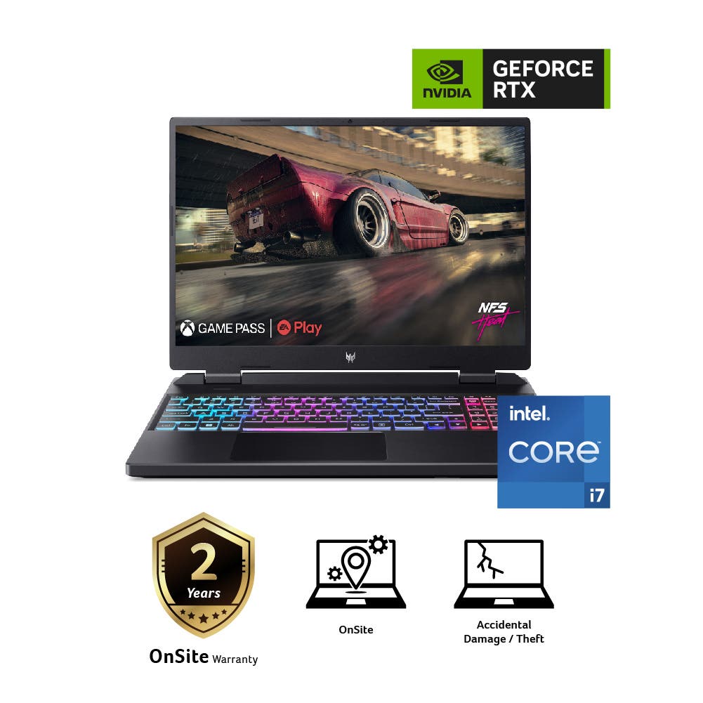 Acer Predator Helios Neo 16 PHN16-71-77HU NVD GeForce RTX4060 8GB Gaming Laptop Black | i7-13700HX | 16GB RAM 1TB SSD | 16"WQXGA (165Hz) | Win11 | 2Y Warranty