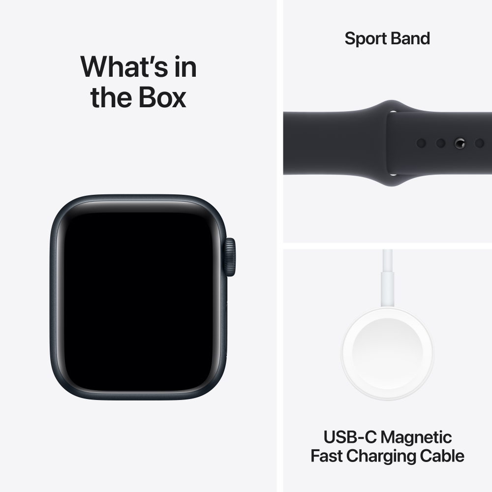 Apple Watch SE with Aluminium Case with Sport Band (GPS + Cellular) 2023