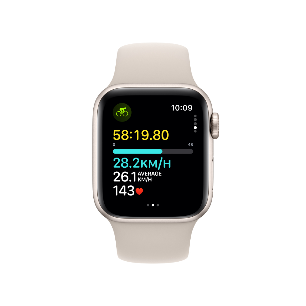 Apple Watch SE with Aluminium Case with Sport Band (GPS + Cellular) 2023