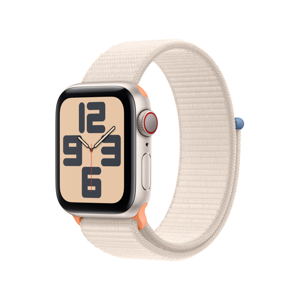 Apple Watch SE with Aluminium Case with Sport Loop (GPS + Cellular) 2023
