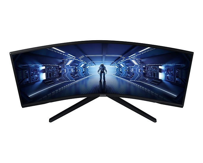 Samsung Odyssey LC34G55TWWEXXS 34" Gaming Curved Monitor | WQHD(3440x1440) | 165Hz | 1ms | VA Panel | HDR10 | DP & HDMI | AMD FreeSync | VESA (75x75) | 3Y Warranty