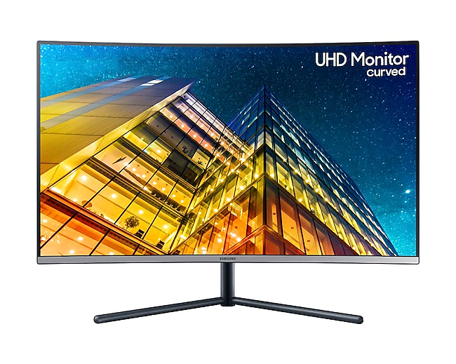 Samsung LU32R590CWEXXS 32" Curved Monitor | 4ms | 4K UHD (3840x2160) | 1500R | VA Panel | HDMI & DP | 3Y Warranty