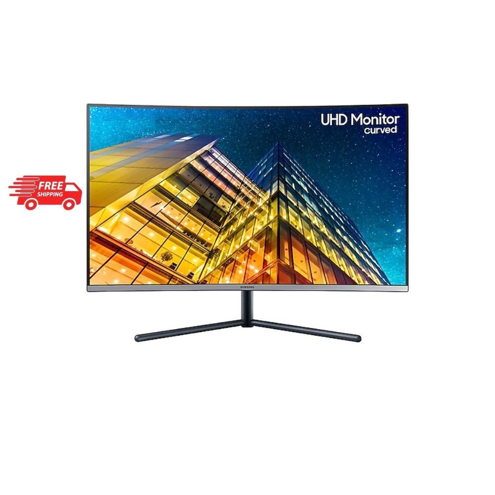 Samsung LU32R590CWEXXS 32" Curved Monitor | 4ms | 4K UHD (3840x2160) | 1500R | VA Panel | HDMI & DP | 3Y Warranty