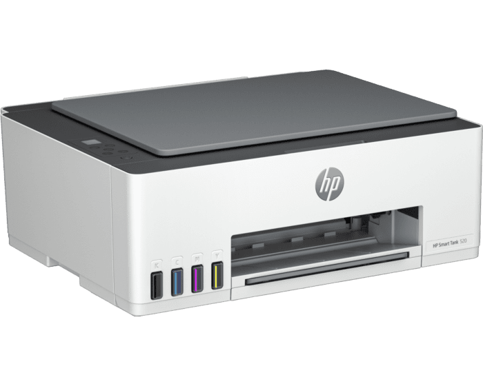 HP Smart Tank 520 | Print&Scan&Copy | 12ppm(BK),5ppm(CLR) | Borderless Print | 1200x1200 dpi | 3K Pages Monthly Duty | Support Win Only |2Y Warranty
