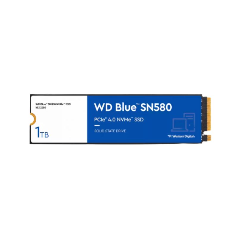WD Blue SN580 M.2 2280 PCIe NVMe Gen4 SSD