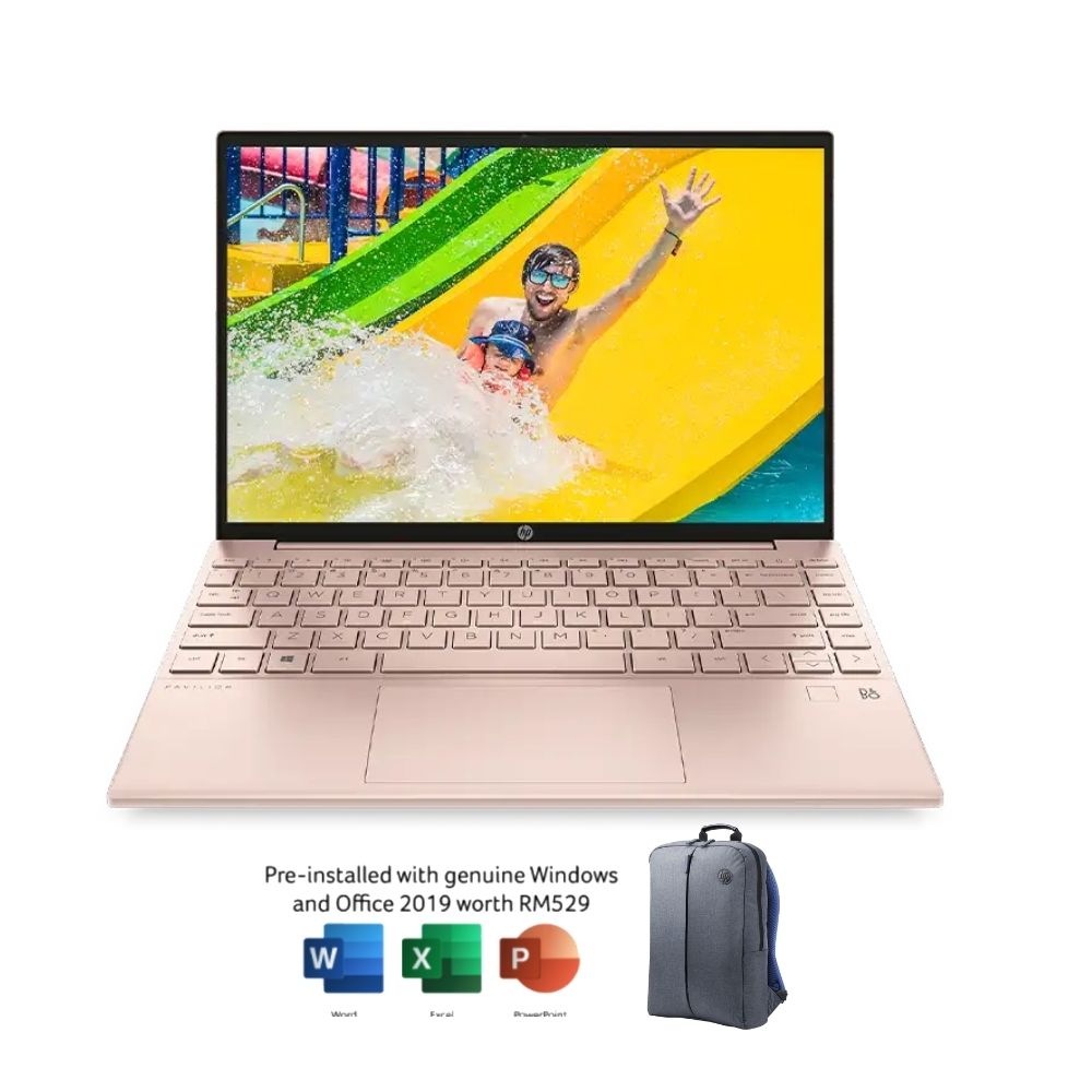 [CLEARANCE] HP Pavilion Aero 13-be0028AU / 29AU / 40AU | AMD Ryzen 7-5800U | 8GB RAM 512GB SSD | 13.3" WUXGA | W10 | MS OFFICE + BAG