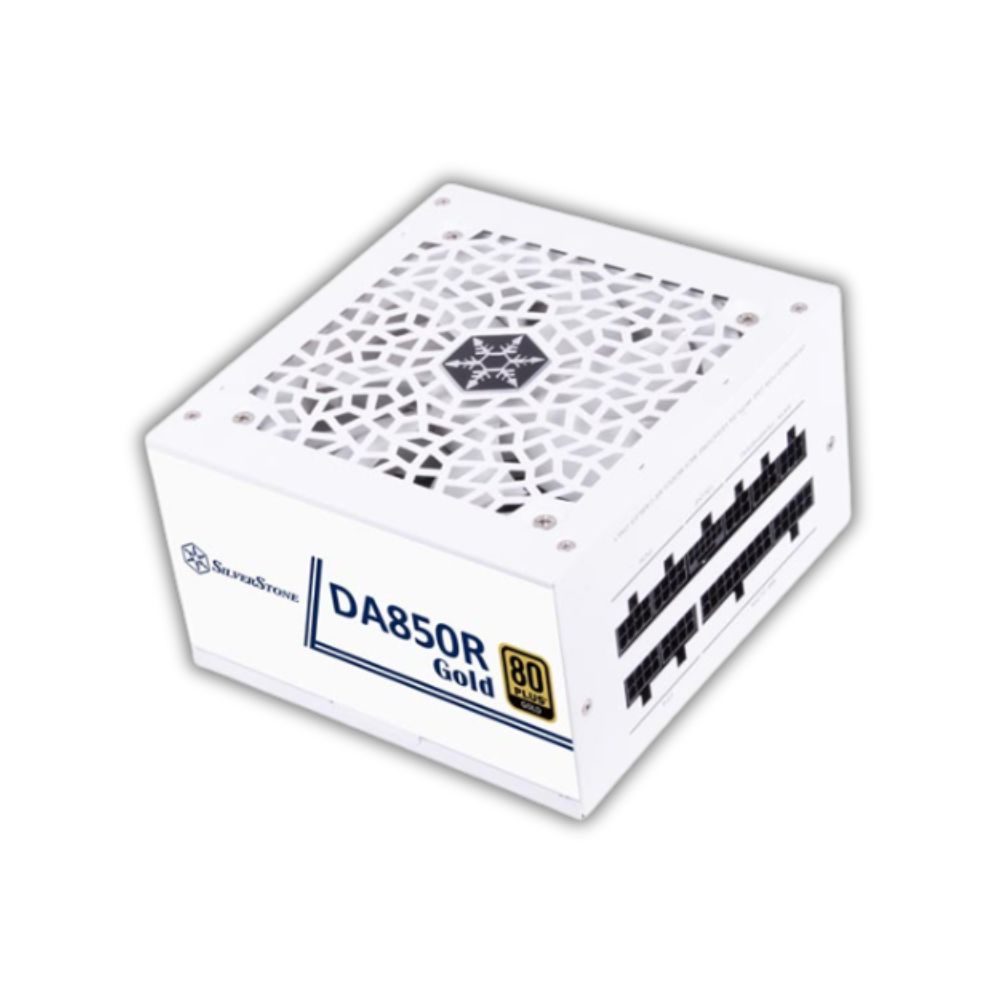 Silverstone DA750R DA850R 80PLUS GOLD Full Modular Power Supply White Edition