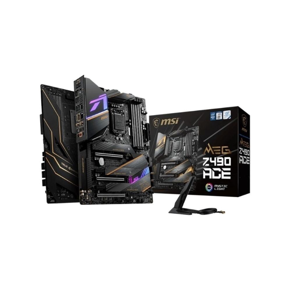 MSI LGA1200 Intel Z490 MEG Z490 ACE ATX Motherboard