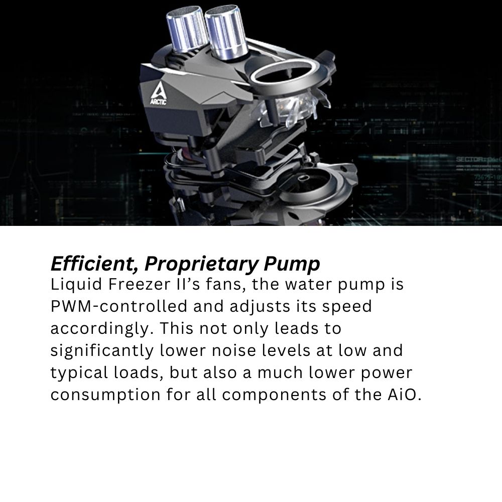 Arctic Cooling Liquid Freezer II 360 ARGB AIO CPU Cooler Thunder Match