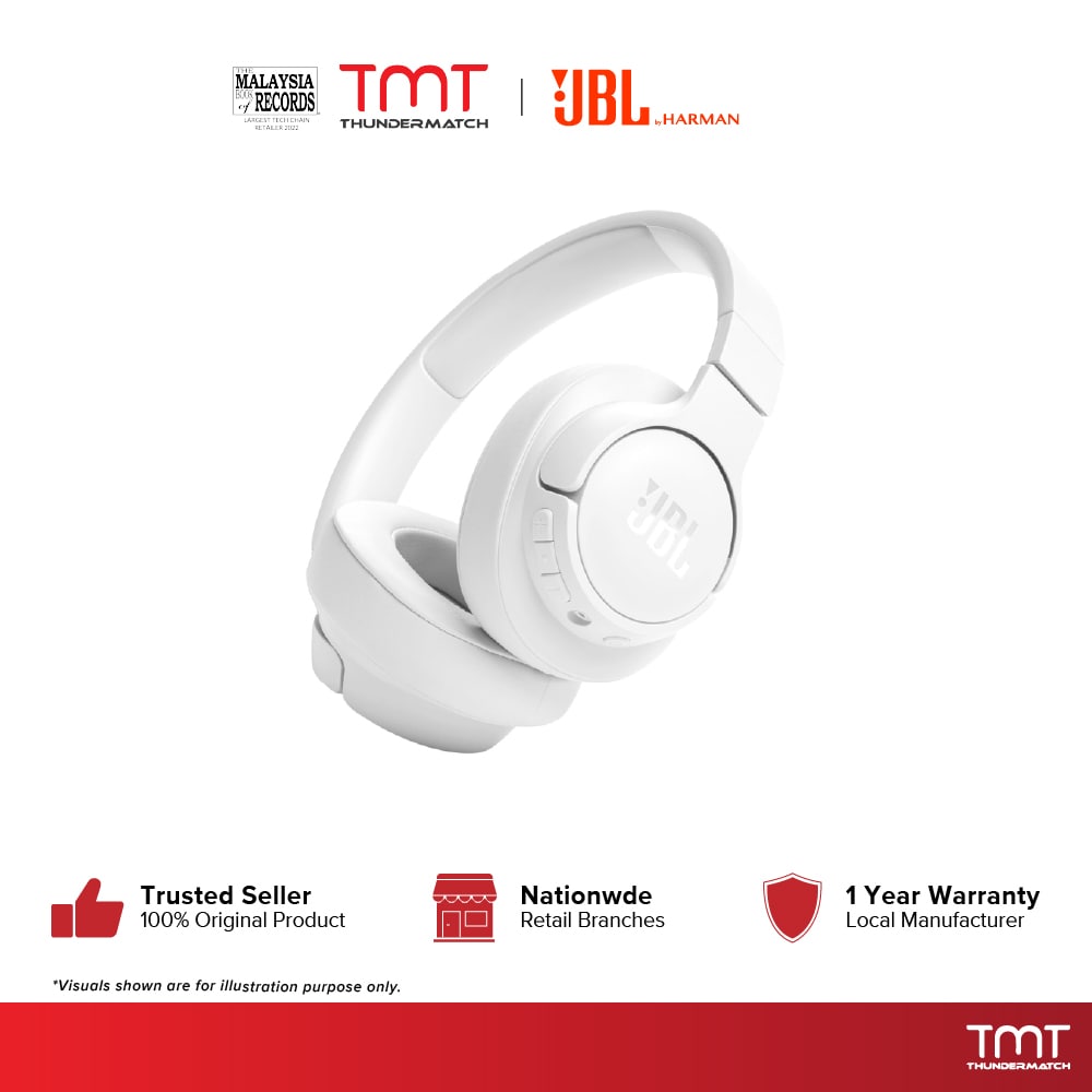 JBL TUNE 720BT Wireless Over-Ear Headphones with Built-in Microphone