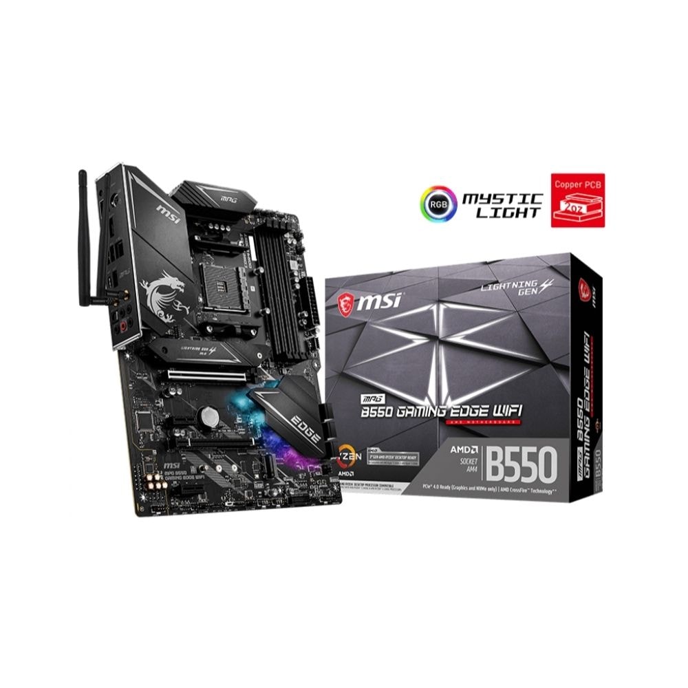 MSI AMD AM4 B550 MPG GAMING EDGE WIFI ATX Motherboard