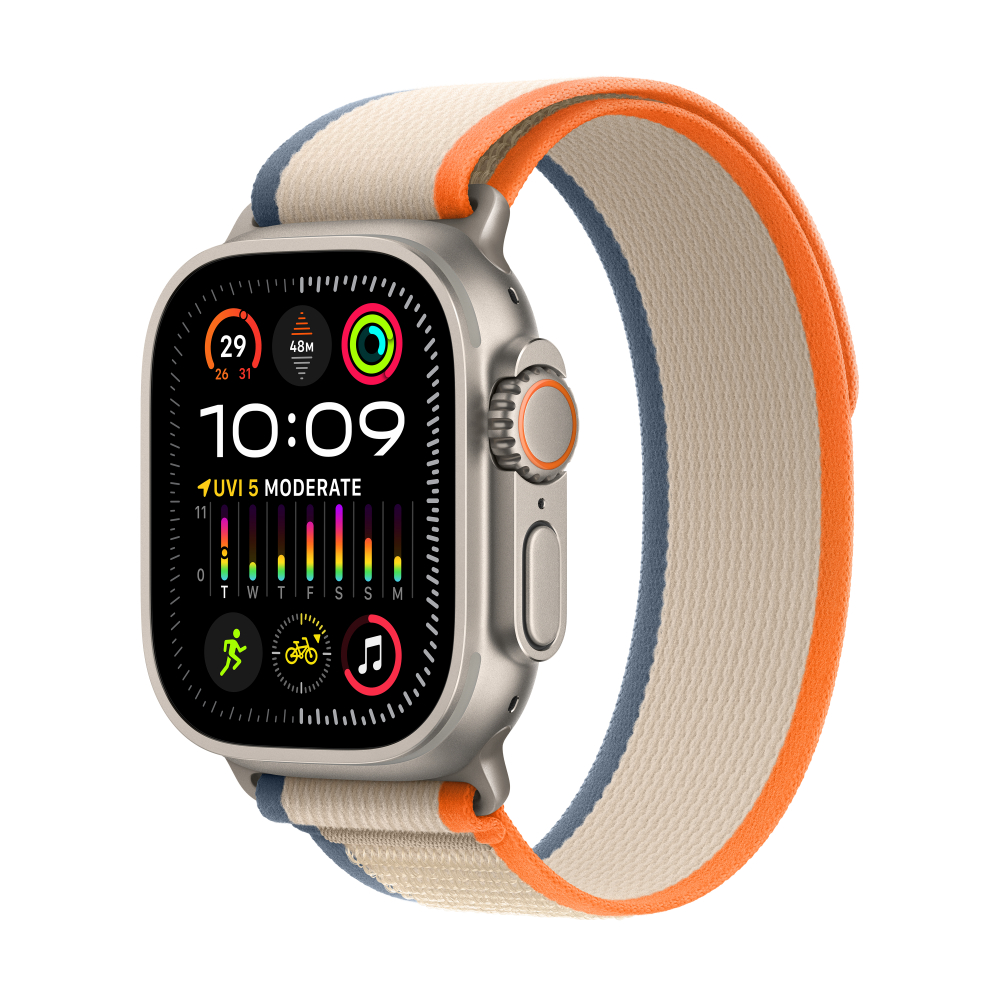 Apple Watch Ultra 2 Titanium Case with Trail Loop (GPS + Cellular)