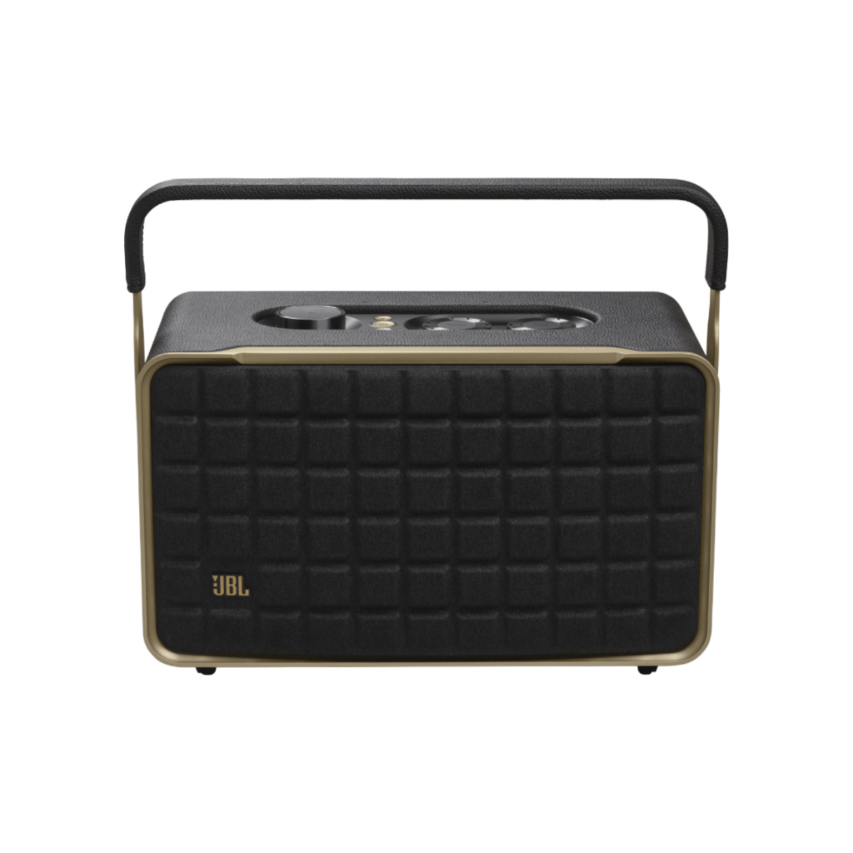 JBL AUTHENTICS 300 Portable smart home speaker with Wi-Fi, Bluetooth and voice assistants with retro design.