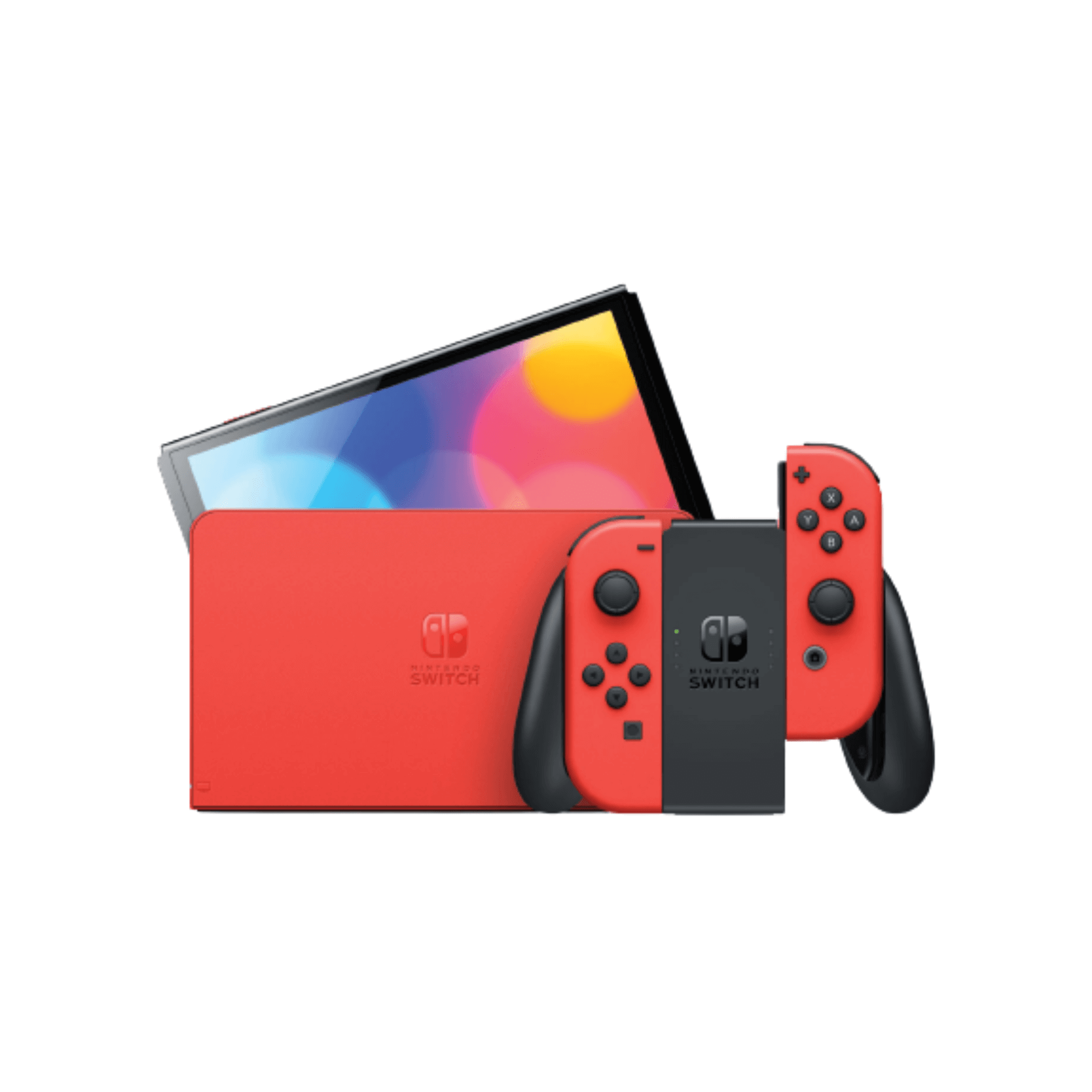 Nintendo Switch OLED Model: Mario Red Edition | Neon Blue / Neon Red | White | 1 Year Nintendo Malaysia Warranty