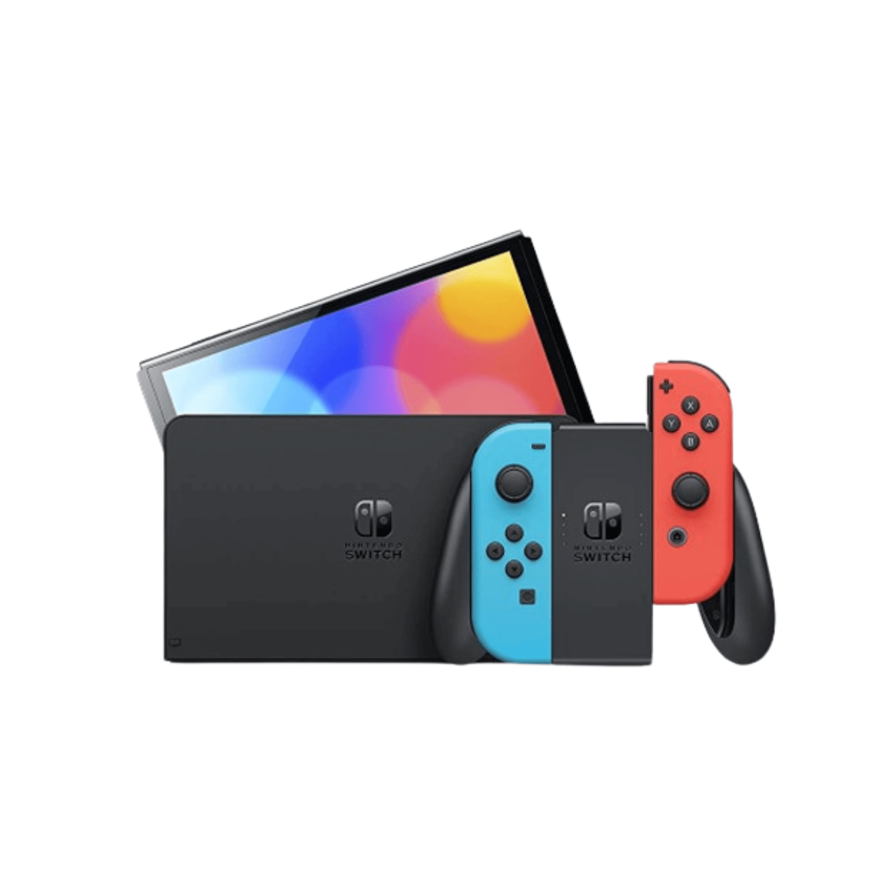 Nintendo Switch OLED Model: Mario Red Edition | Neon Blue / Neon Red | White | 1 Year Nintendo Malaysia Warranty