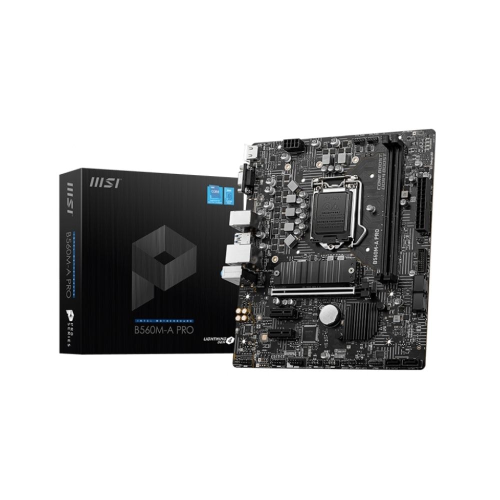 MSI LGA1200 Intel B560M-A PRO mATX Motherboard