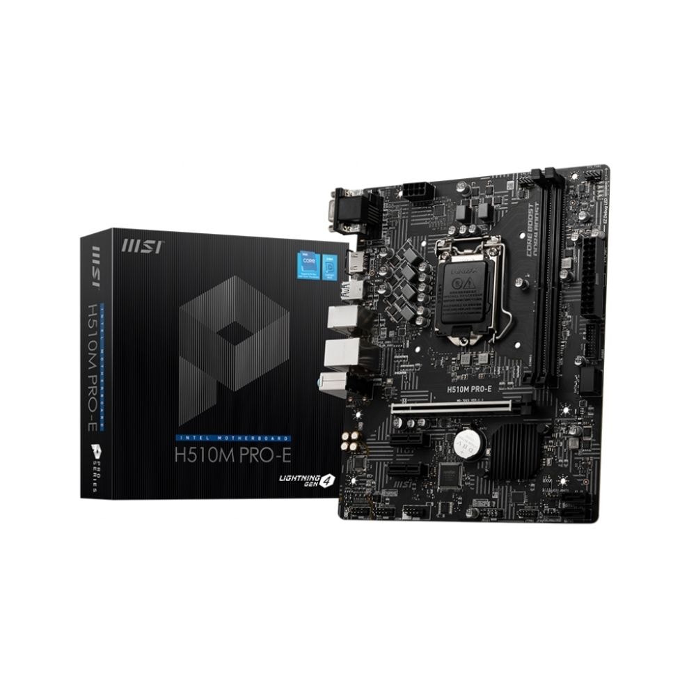 MSI LGA1200 Intel H510M PRO-E mATX Motherboard