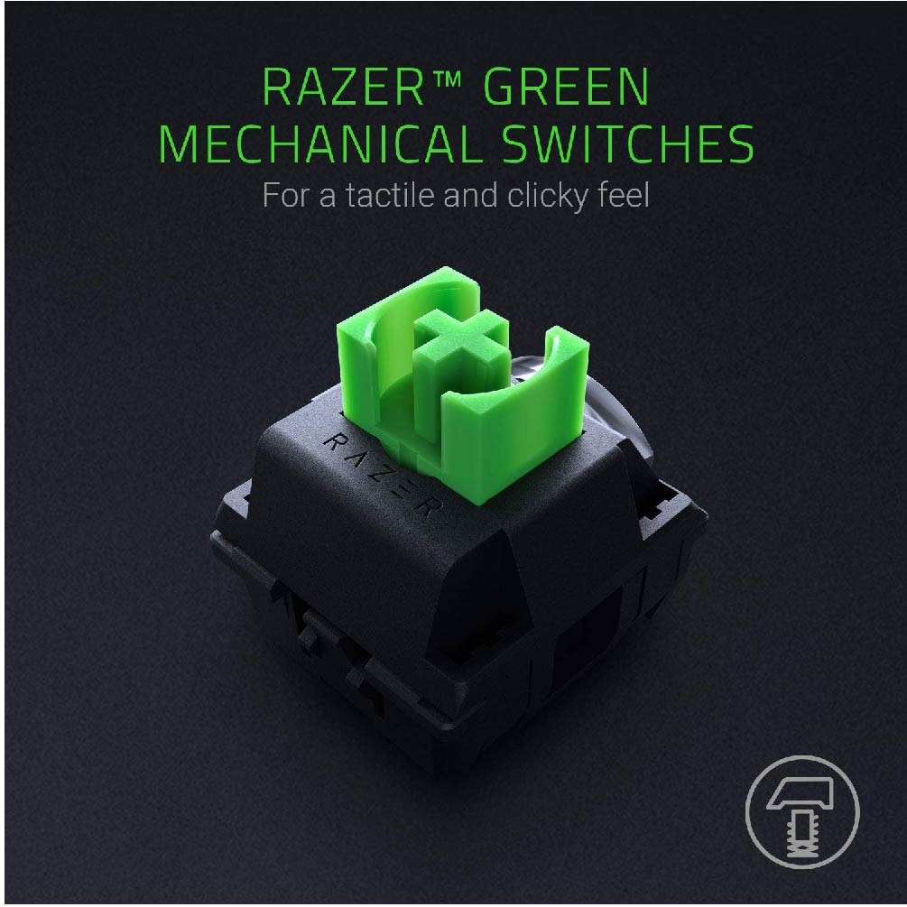 Razer Blackwidow 2019 Mechanical Gaming Keyboard | Green Switch