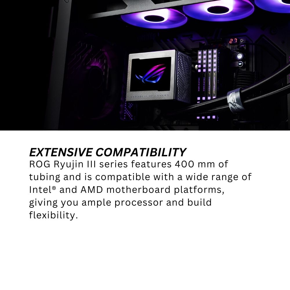 Asus ROG RYUJIN 360 III ARGB AIO Liquid Cooling