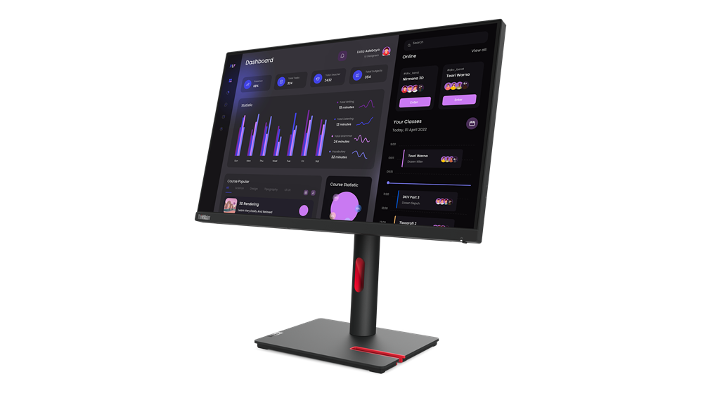 Lenovo ThinkVision T24i-30 23.8" Monitor (63CFMARXMY) | 1920 x 1080