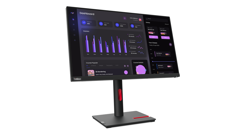 Lenovo ThinkVision T24i-30 23.8" Monitor (63CFMARXMY) | 1920 x 1080