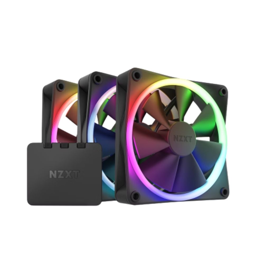 NZXT F120 RGB Triple Pack 12CM CPU Fan