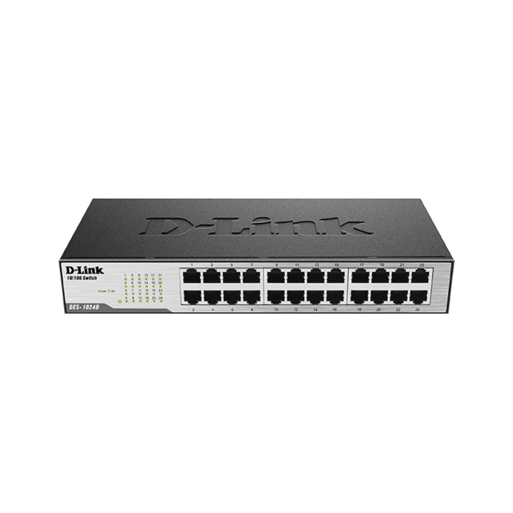 D-Link DES-1024D 24 Ports Unmanaged Ethernet Switch