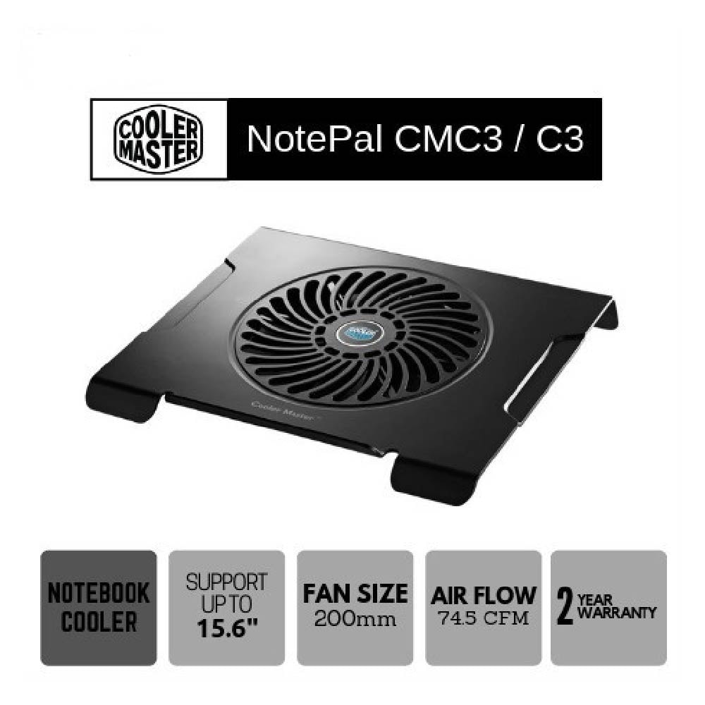Cooler Master NotePal CM3 Gaming Cooling Pad