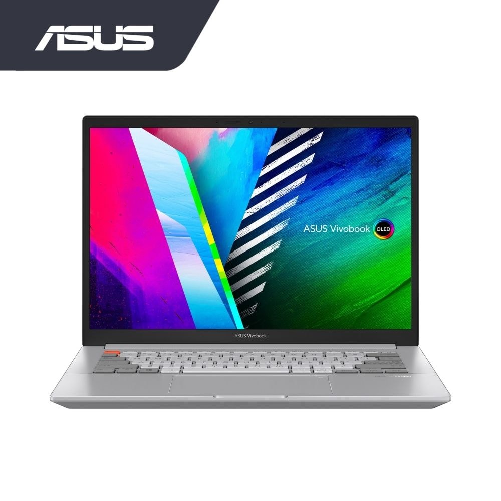 Asus Vivobook Pro X OLED N7400P-CKM018TS Cool Silver Laptop | i5-11300H | 16GB RAM 512GB SSD | 14" FHD OLED | RTX 3050 | W10 | MS OFFICE+CARRY CASE