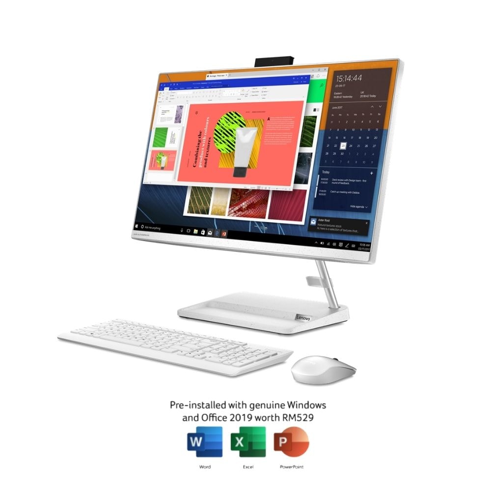 Lenovo IdeaCentre AIO 3 24ITL6 F0G000ESMI Desktop | i3-1115G4 | 4GB RAM 256GB SSD | 23.8
