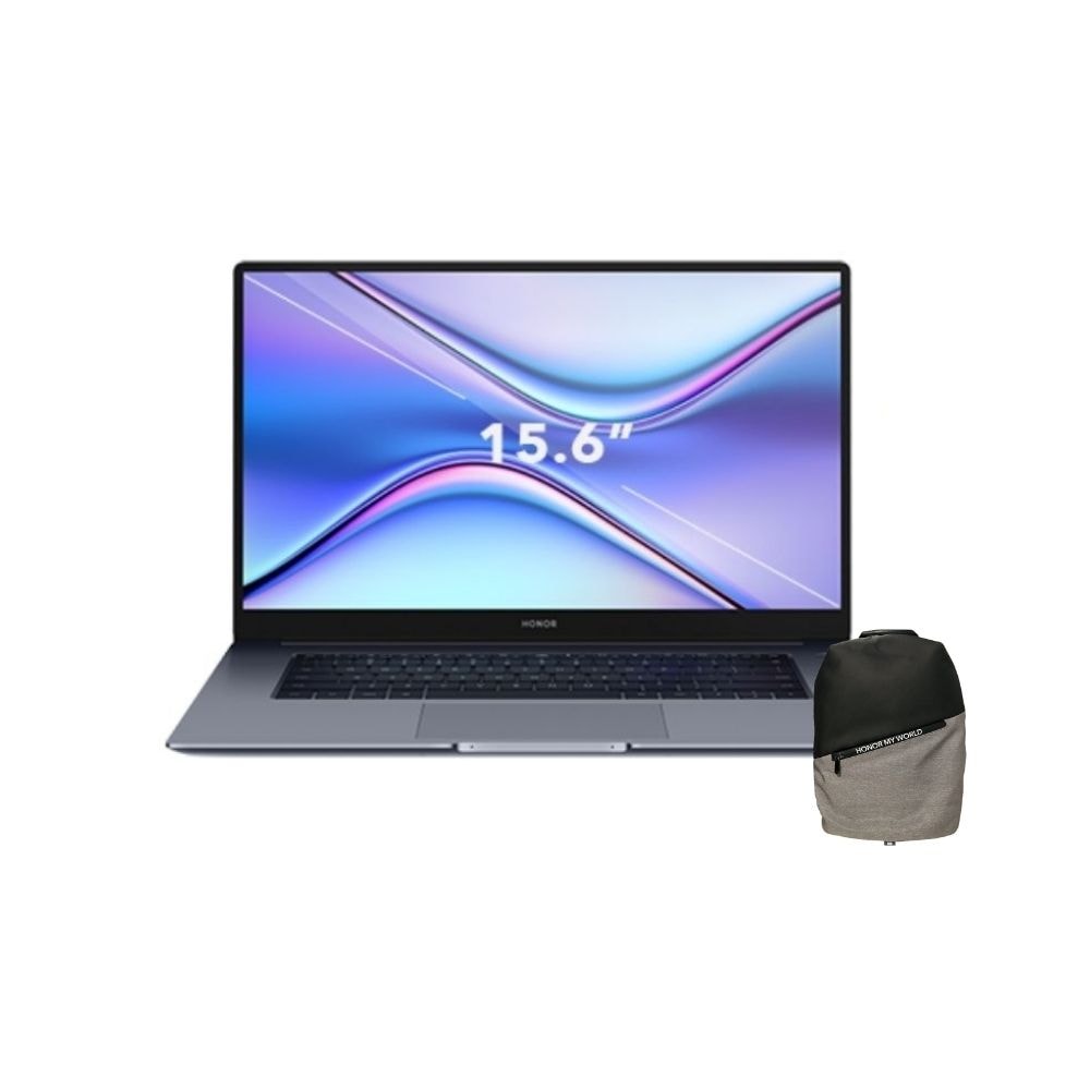 Honor MagicBook X15 (i5) Space Grey HON-53011UGJ Laptop | i5-10210U | 8GB RAM 512GB SSD | 15.6" FHD | W10 | BAG | 2 Yrs Wrnty