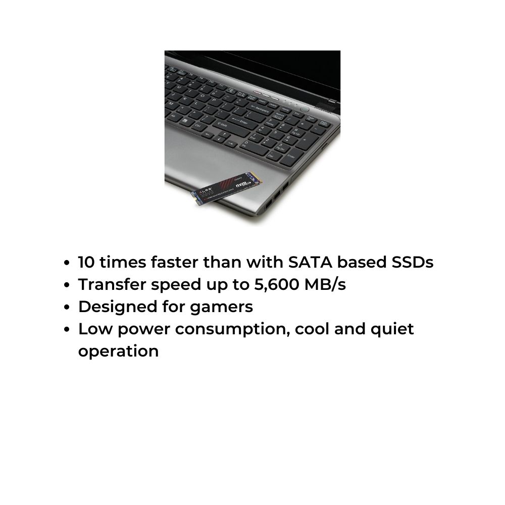 PNY XLR8 CS3040 M.2 2280 PCIe NVMe Gen4 SSD