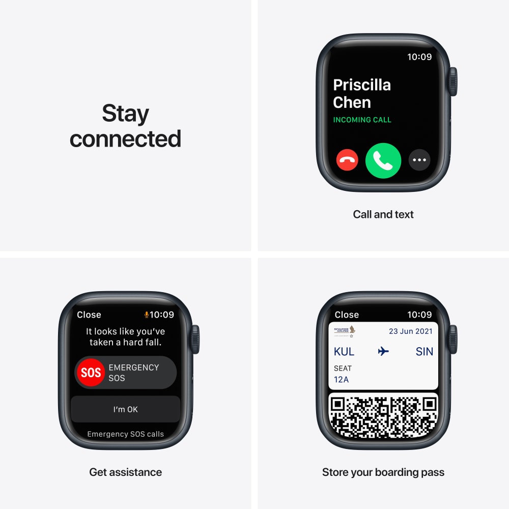 Apple Watch Series 7 Aluminium Case (GPS)