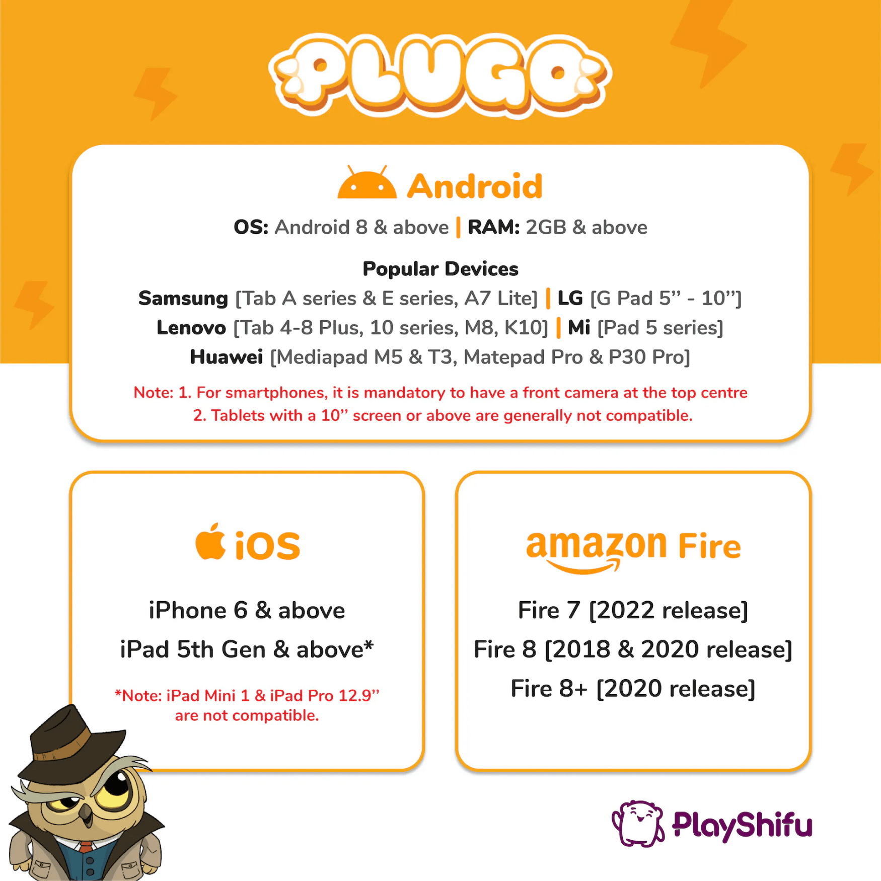 PlayShifu Plugo Series - Plugo Farm / Plugo Link / Plugo Count / Plugo Tunes / Plugo Letters kids learning & educational