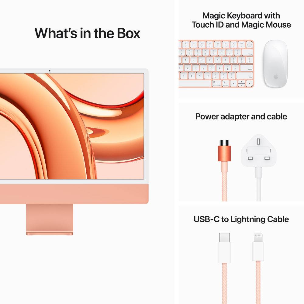Apple iMac 24-inch M3 (Four ports, 2023)