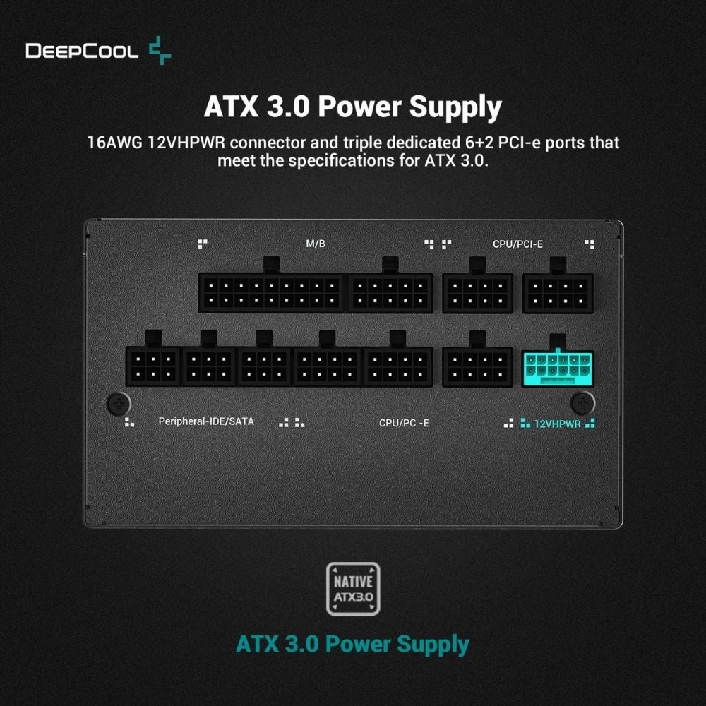 Deepcool 80PLUS GOLD Full Modular Power Supply PX850G | PX1000G